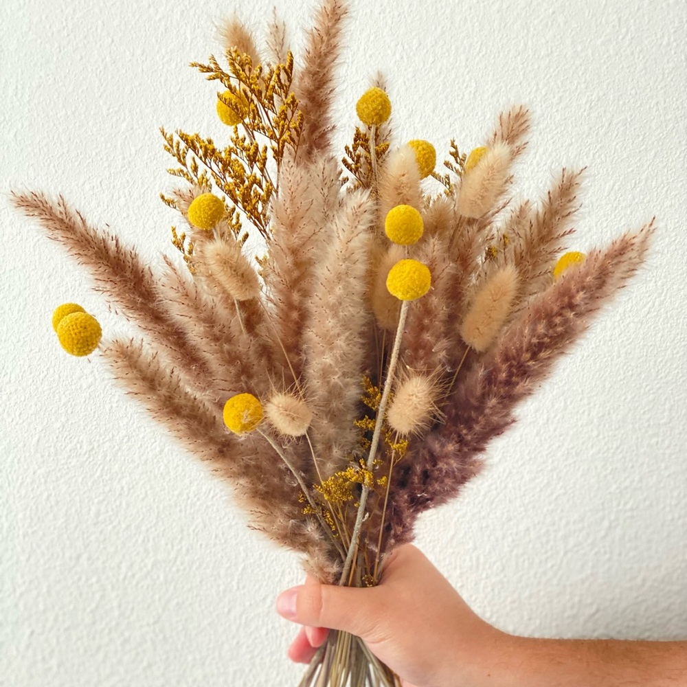Pampas grass bouquet